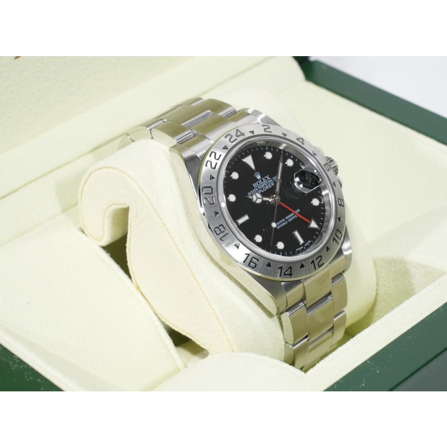 ロレックス エクスプローラーII Ref.16570 ステンレススチール ブラック文字盤 オイスターブレスレット | エクスプローラーII | 04