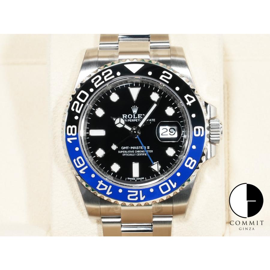 ロレックス GMTマスターII Ref.116710BLNR ステンレススチール ブラック文字盤 オイスターブレスレット | GMTマスター