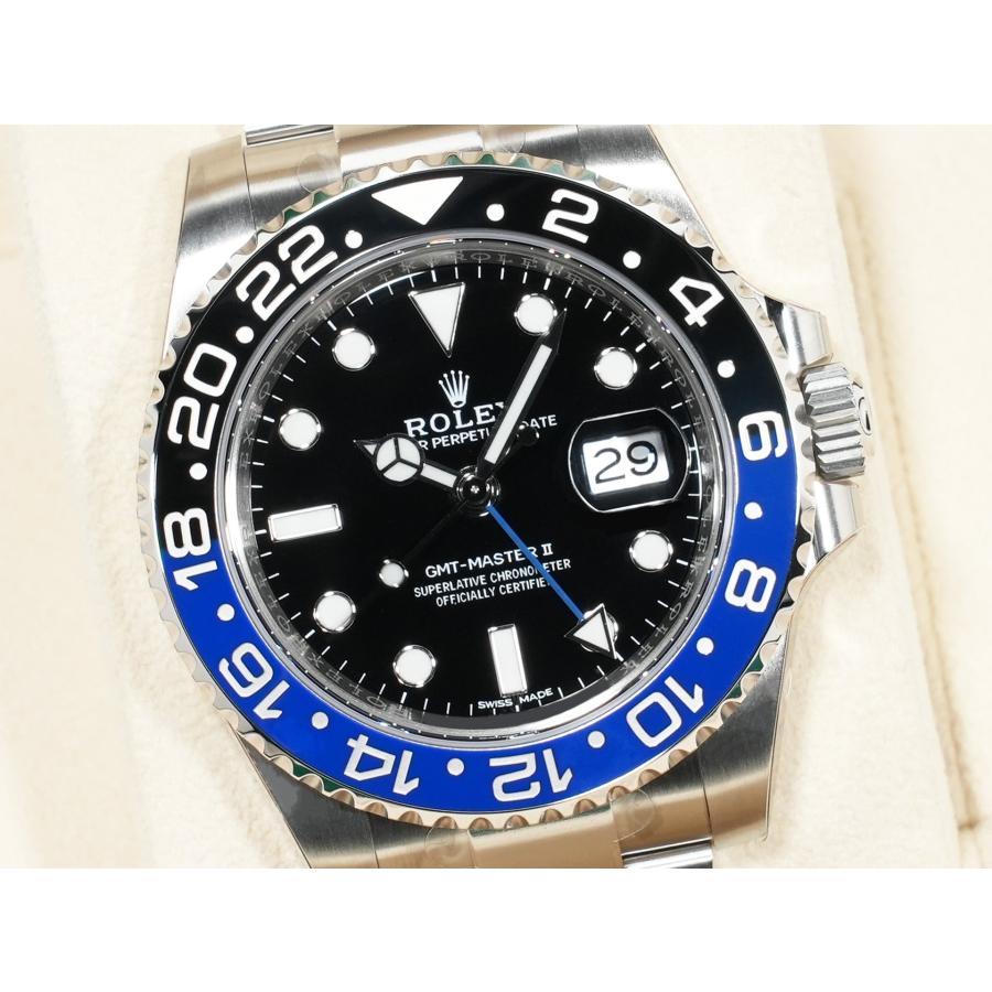 ロレックス GMTマスターII Ref.116710BLNR ステンレススチール ブラック文字盤 オイスターブレスレット | GMTマスター | 02
