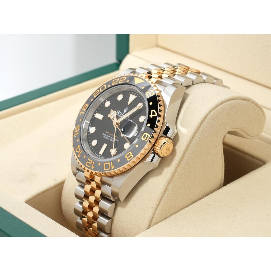 ロレックス GMTマスターII Ref.126713GRNR SS/YG ブラック文字盤 ジュビリーブレスレット | GMTマスター | 03