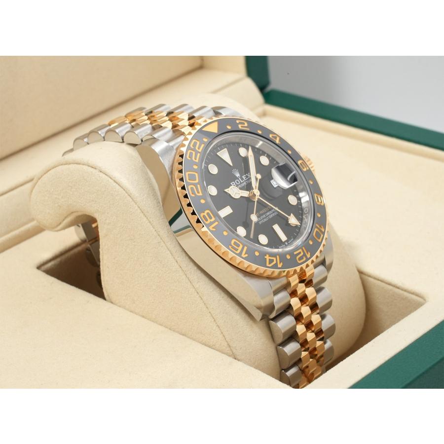 ロレックス GMTマスターII Ref.126713GRNR SS/YG ブラック文字盤 ジュビリーブレスレット | GMTマスター | 04