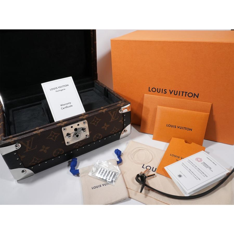 ルイヴィトン タンブール オトマティック Ref.W1ST20 SS ブルー文字盤 | LOUIS VUITTON | 09