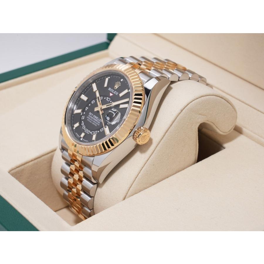 ロレックス スカイドゥエラー Ref.336933 ステンレススチール/イエローゴールド ブライトブラック文字盤 ジュビリーブレスレット | スカイドゥエラー | 03