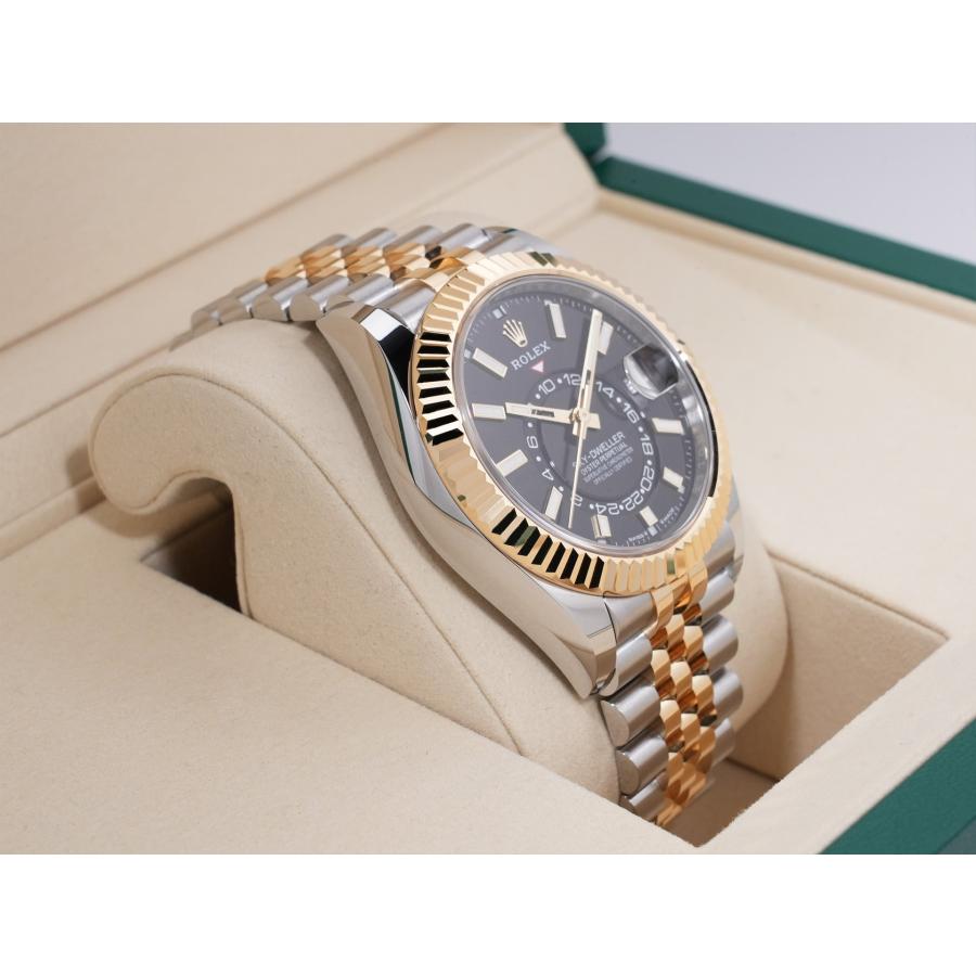 ロレックス スカイドゥエラー Ref.336933 ステンレススチール/イエローゴールド ブライトブラック文字盤 ジュビリーブレスレット | スカイドゥエラー | 04