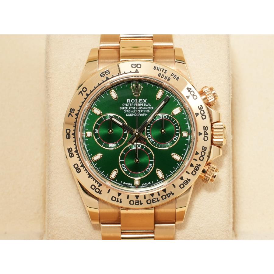 ロレックス デイトナ Ref.116508 イエローゴールド グリーン文字盤 | コスモグラフ デイトナ | 01