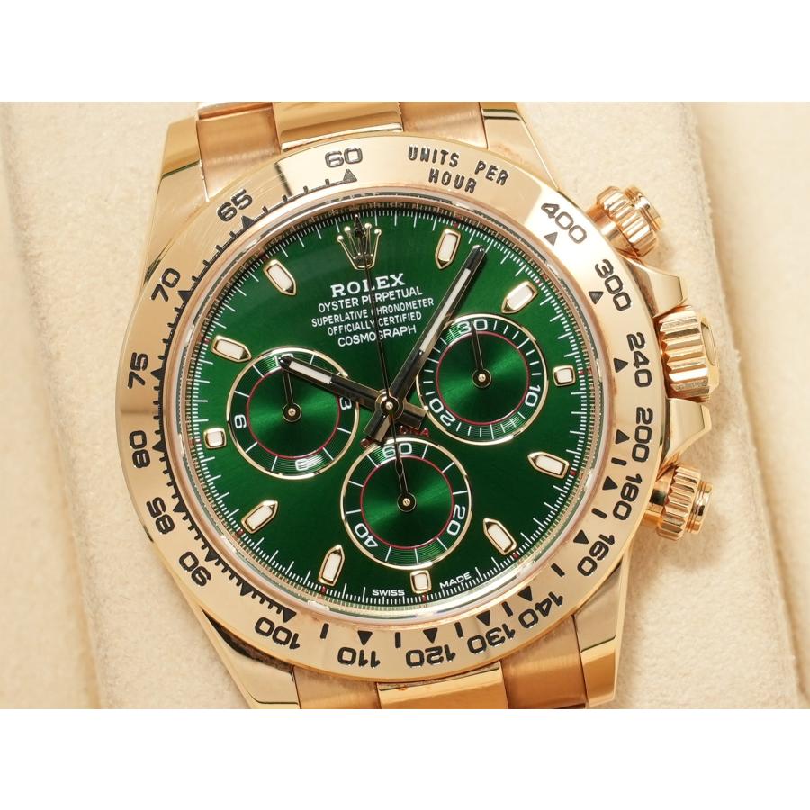 ロレックス デイトナ Ref.116508 イエローゴールド グリーン文字盤 | コスモグラフ デイトナ | 02