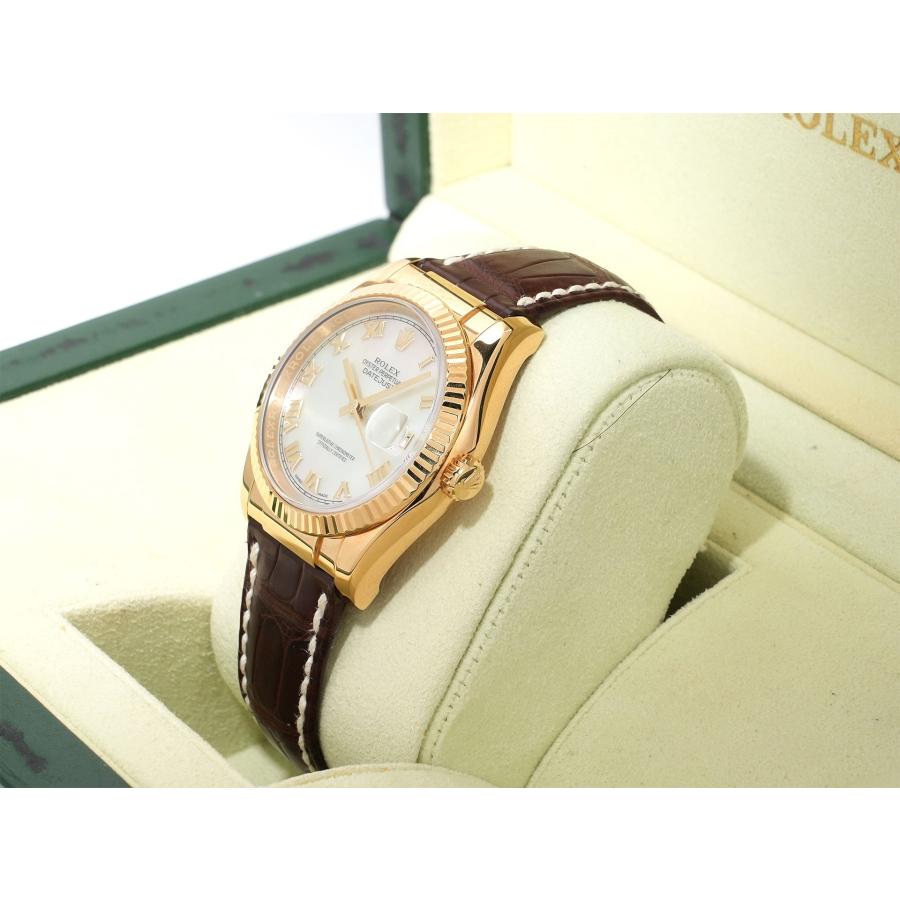 ロレックス デイトジャスト Ref.116138 イエローゴールド ホワイトシェル文字盤 | デイトジャスト | 03