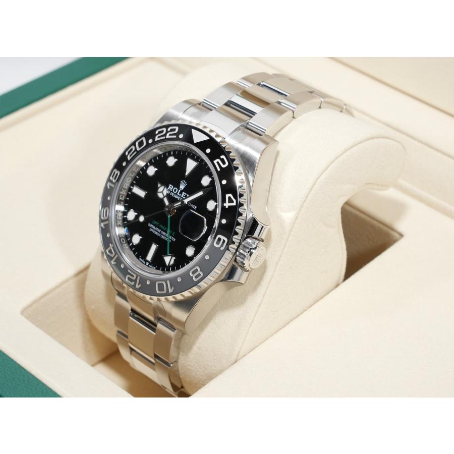 ロレックス GMTマスターII Ref.126710GRNR SS ブラック文字盤 オイスターブレスレット | GMTマスター | 03