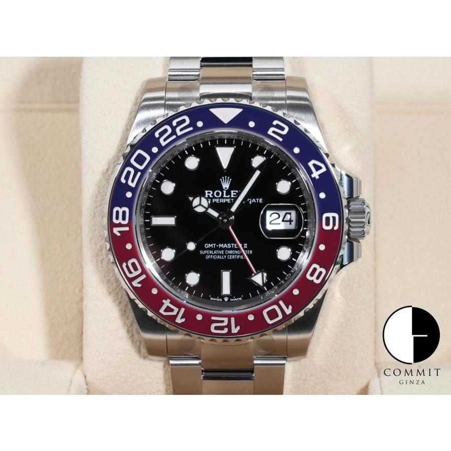 ロレックス GMTマスターII Ref.126710BLRO SS ブラック文字盤 オイスターブレスレット | GMTマスター