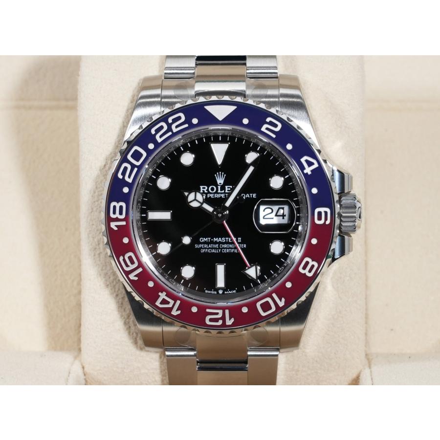 ロレックス GMTマスターII Ref.126710BLRO SS ブラック文字盤 オイスターブレスレット | GMTマスター | 01