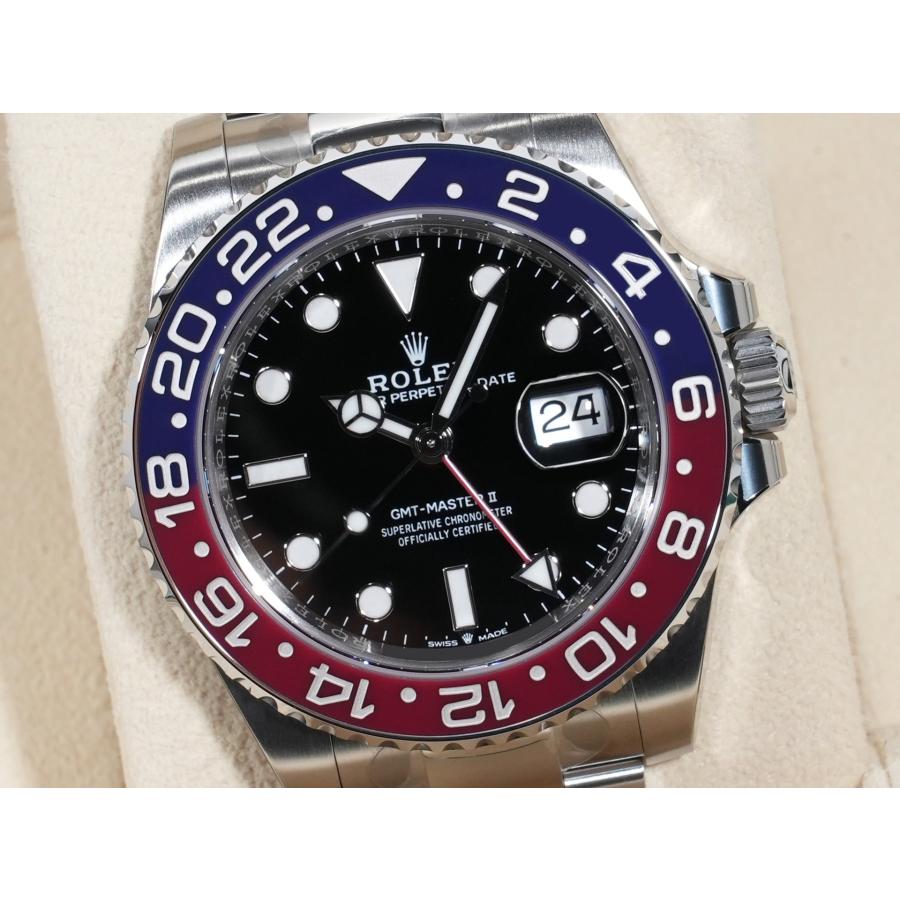 ロレックス GMTマスターII Ref.126710BLRO SS ブラック文字盤 オイスターブレスレット | GMTマスター | 02