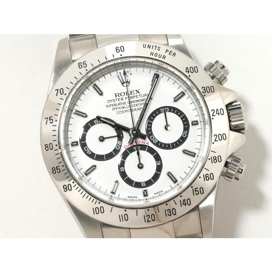 ロレックス デイトナ エルプリメロ Ref.16520 SS ホワイト文字盤 | コスモグラフ デイトナ | 02