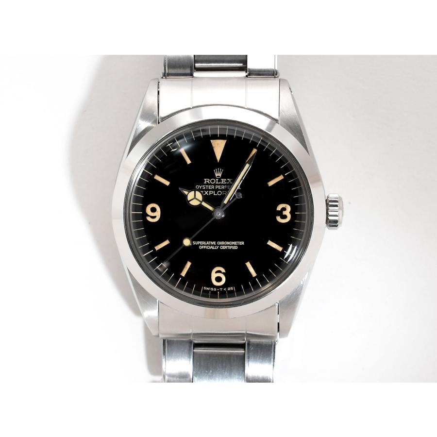 ロレックス エクスプローラーI Ref.1016 ステンレススチール ブラック文字盤 | エクスプローラー（ROLEX） | 01