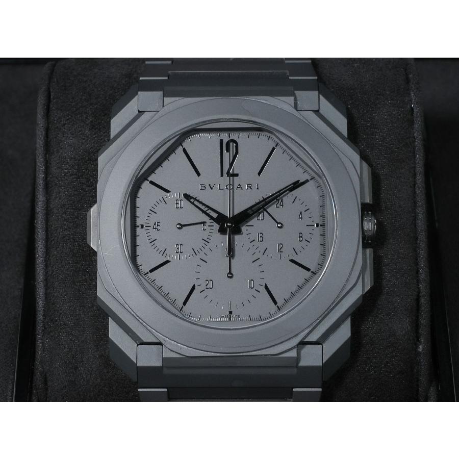 ブルガリ オクト フィニッシモ クロノグラフ GMT Ref.103278 セラミック ブラック文字盤 | BVLGARI | 01
