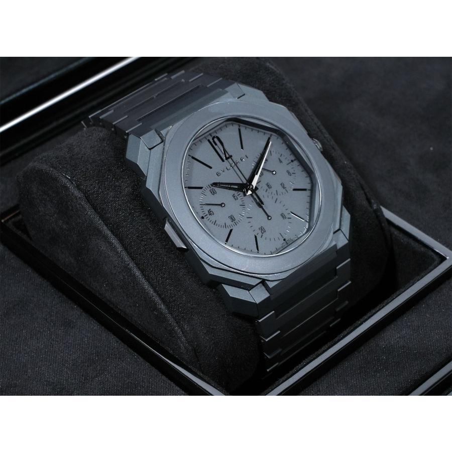 ブルガリ オクト フィニッシモ クロノグラフ GMT Ref.103278 セラミック ブラック文字盤 | BVLGARI | 04