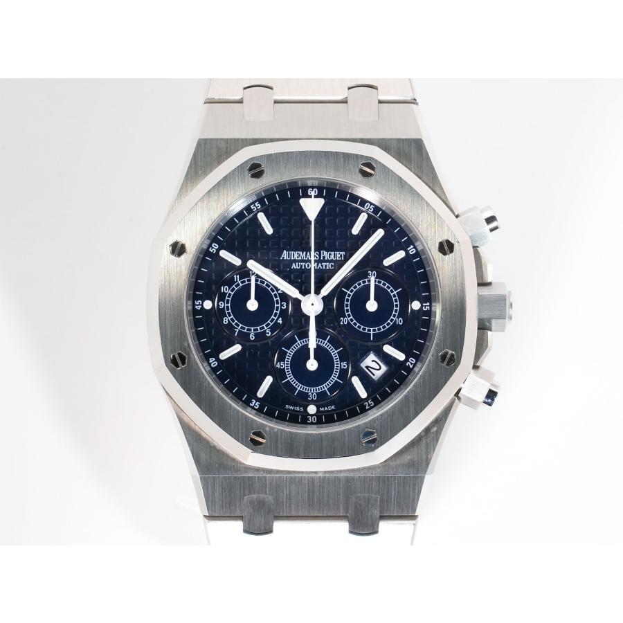 オーデマピゲ ロイヤルオーク クロノグラフ Ref.25860ST.OO.1110ST.04 ステンレススチール ブルー文字盤 | ロイヤルオーク | 01