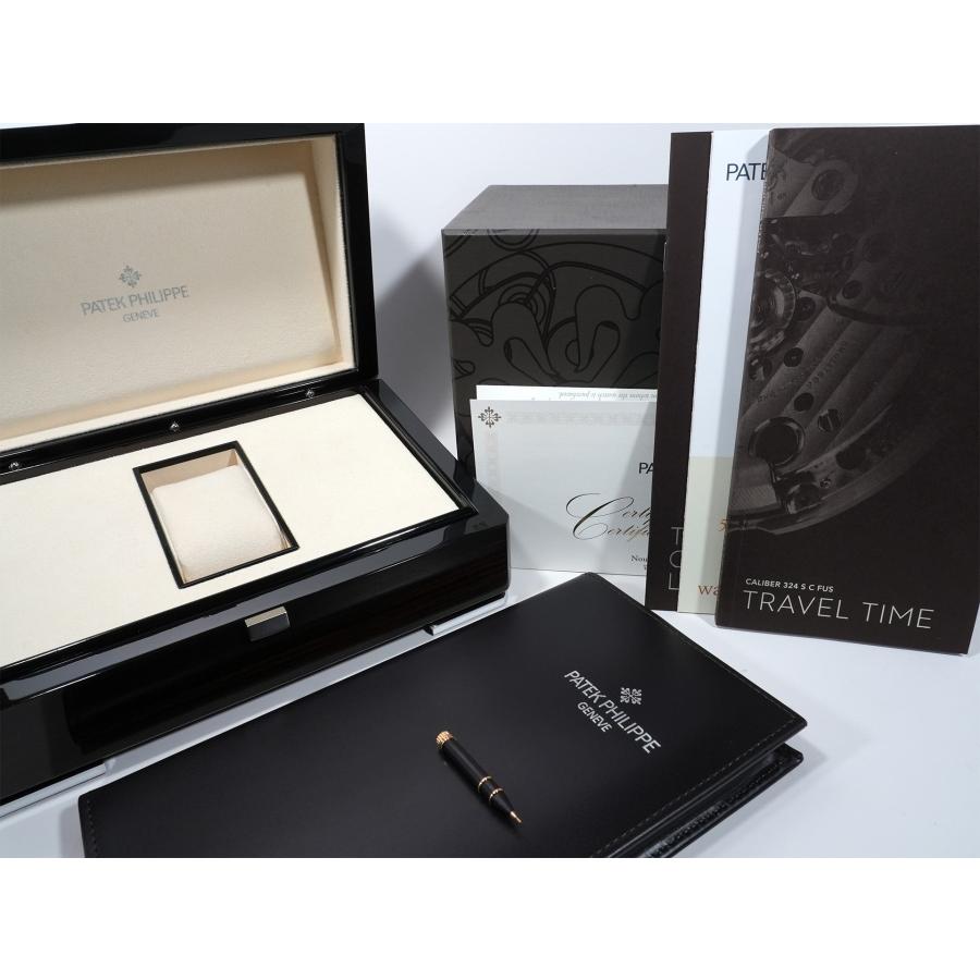 パテックフィリップ カラトラバ パイロット トラベルタイム Ref.5524R-001 ローズゴールド ブラウン・ソレイユ文字盤 | カラトラバ | 10