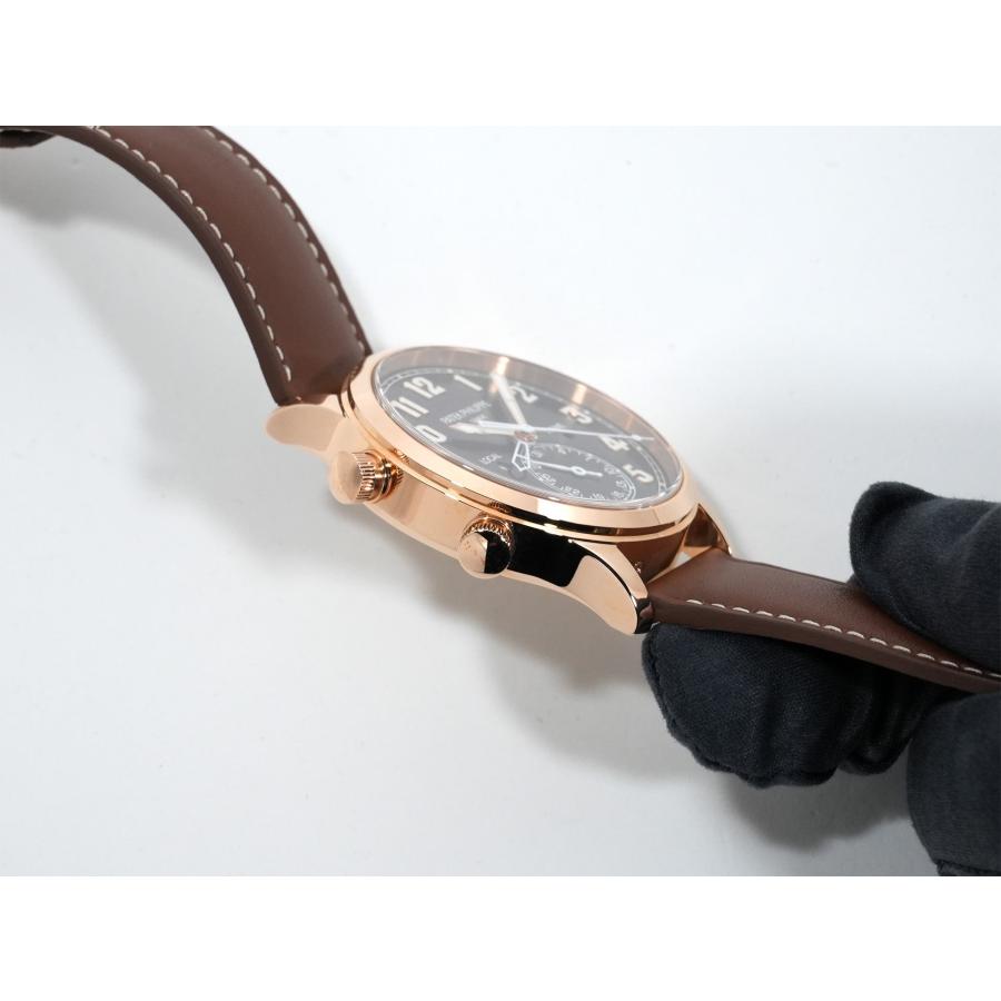 パテックフィリップ カラトラバ パイロット トラベルタイム Ref.5524R-001 ローズゴールド ブラウン・ソレイユ文字盤 | カラトラバ | 04