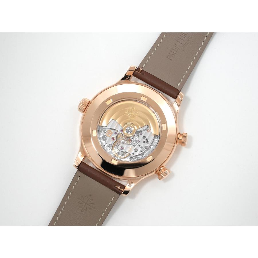 パテックフィリップ カラトラバ パイロット トラベルタイム Ref.5524R-001 ローズゴールド ブラウン・ソレイユ文字盤 | カラトラバ | 05
