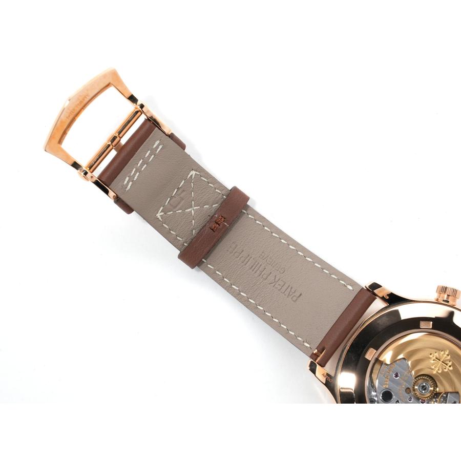 パテックフィリップ カラトラバ パイロット トラベルタイム Ref.5524R-001 ローズゴールド ブラウン・ソレイユ文字盤 | カラトラバ | 07