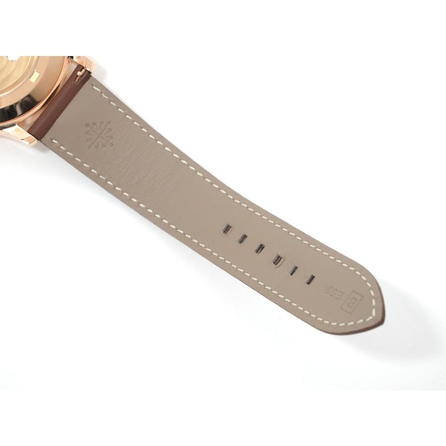 パテックフィリップ カラトラバ パイロット トラベルタイム Ref.5524R-001 ローズゴールド ブラウン・ソレイユ文字盤 | カラトラバ | 09