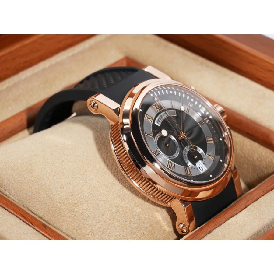 ブレゲ マリーン II クロノグラフ Ref.5827BR/Z2/5ZU 18KRG グレー文字盤 | ブレゲ | 04