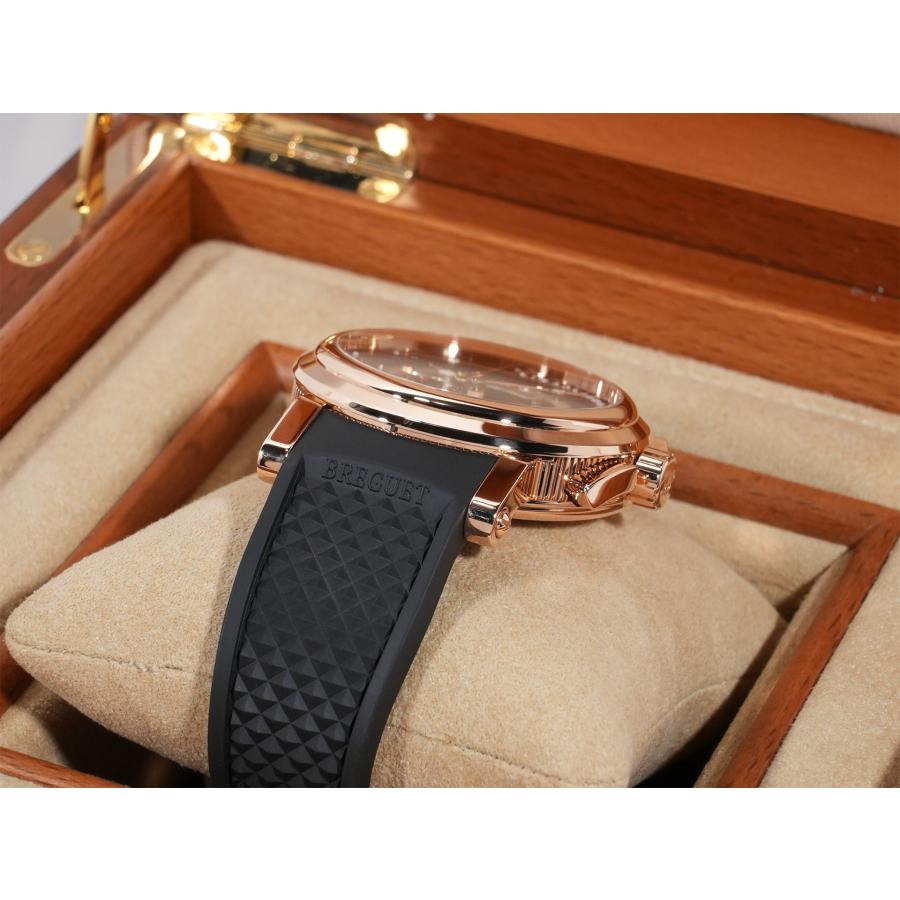 ブレゲ マリーン II クロノグラフ Ref.5827BR/Z2/5ZU 18KRG グレー文字盤 | ブレゲ | 05