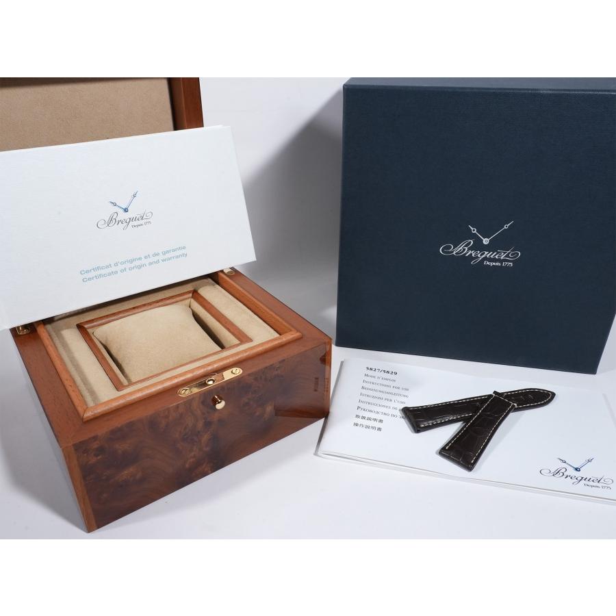 ブレゲ マリーン II クロノグラフ Ref.5827BR/Z2/5ZU 18KRG グレー文字盤 | ブレゲ | 08