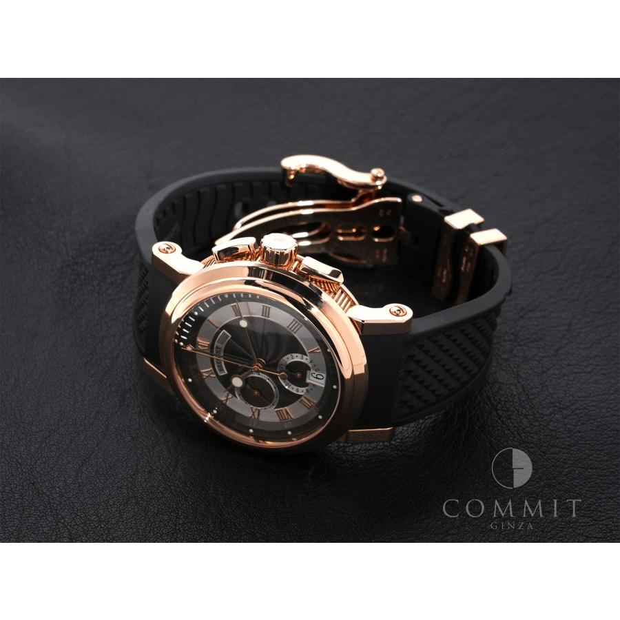 ブレゲ マリーン II クロノグラフ Ref.5827BR/Z2/5ZU 18KRG グレー文字盤 | ブレゲ | 09