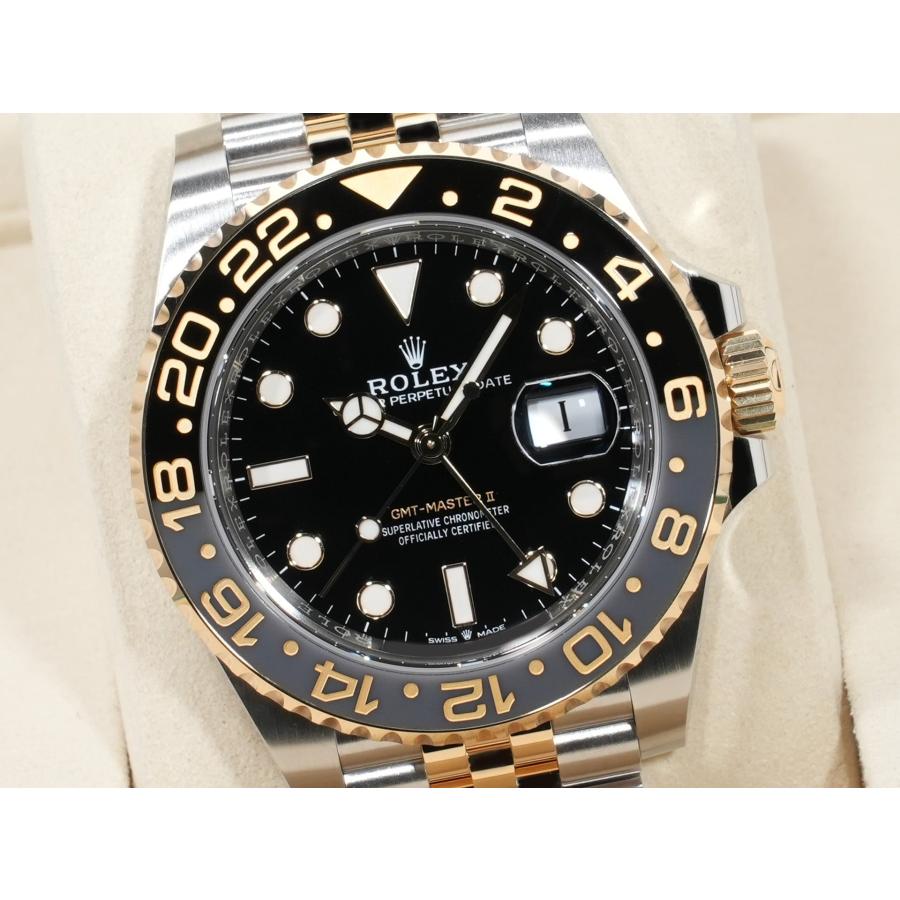 ロレックス GMTマスターII Ref.126713GRNR SS/YG ブラック文字盤 ジュビリーブレスレット | GMTマスター | 02