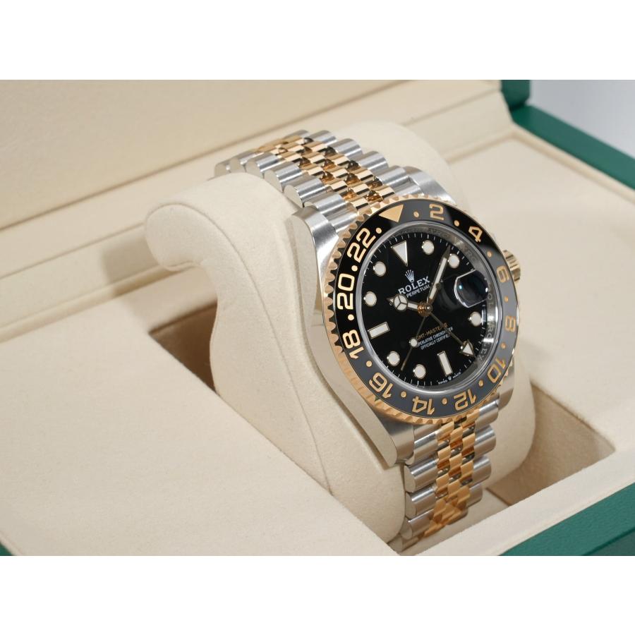 ロレックス GMTマスターII Ref.126713GRNR SS/YG ブラック文字盤 ジュビリーブレスレット | GMTマスター | 04