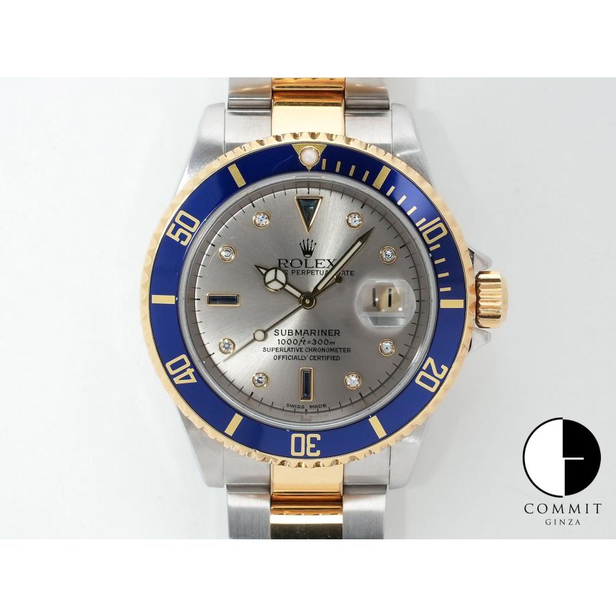 ロレックス サブマリーナー デイト Ref.16613SG ステンレススチール/イエローゴールド グレー文字盤 | サブマリーナー