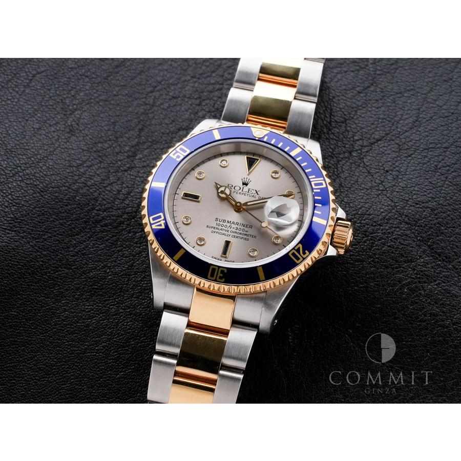 ロレックス サブマリーナー デイト Ref.16613SG ステンレススチール/イエローゴールド グレー文字盤 | サブマリーナー | 10