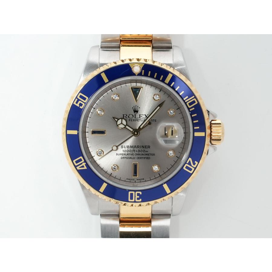 ロレックス サブマリーナー デイト Ref.16613SG ステンレススチール/イエローゴールド グレー文字盤 | サブマリーナー | 01