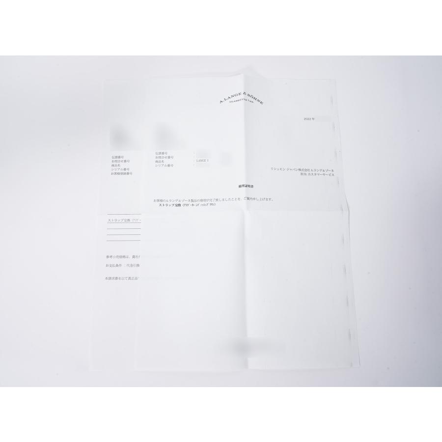 A.ランゲ＆ゾーネ ランゲ1 Ref.191.032 ピンクゴールド シルバー文字盤 | A. LANGE & SOHNE | 09