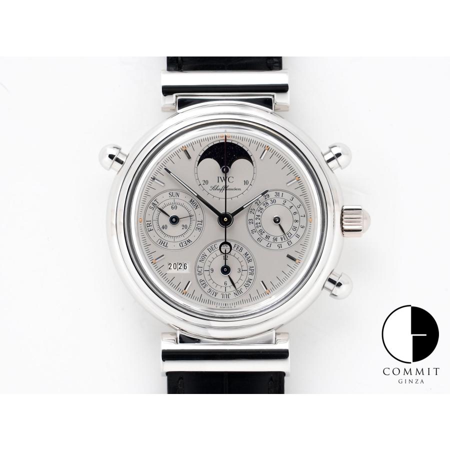 IWC ダ・ヴィンチ パーペチュアルカレンダー クロノグラフ ラトラパンテ Ref.IW3751 プラチナ シルバー文字盤 | IWC SCHAFFHAUSEN