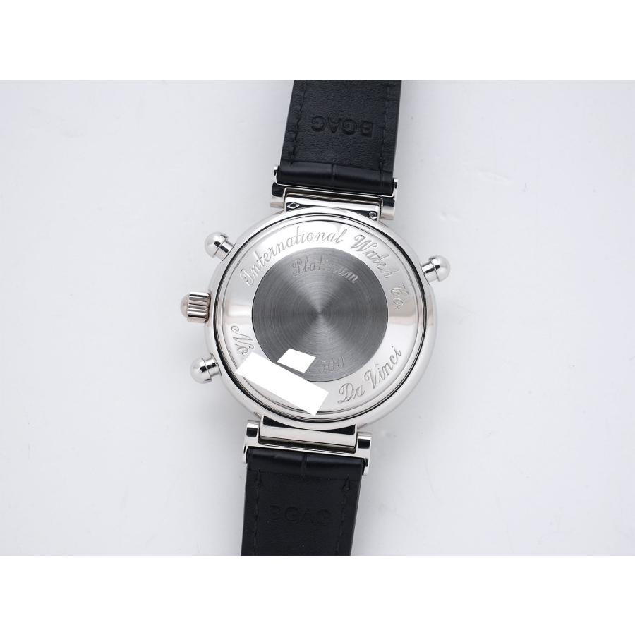 IWC ダ・ヴィンチ パーペチュアルカレンダー クロノグラフ ラトラパンテ Ref.IW3751 プラチナ シルバー文字盤 | IWC SCHAFFHAUSEN | 05