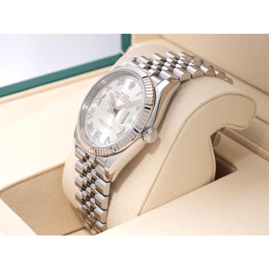 ロレックス デイトジャスト36 Ref.126234 ステンレススチール/ホワイトゴールド シルバーxダイヤモンド文字盤 ジュビリーブレスレット | デイトジャスト | 03