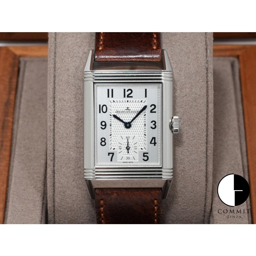 ジャガールクルト レベルソ クラシック デュオ スモールセコンド Ref.Q2458422 ステンレススチール シルバーxブラック文字盤 | JAEGER-LECOULTRE