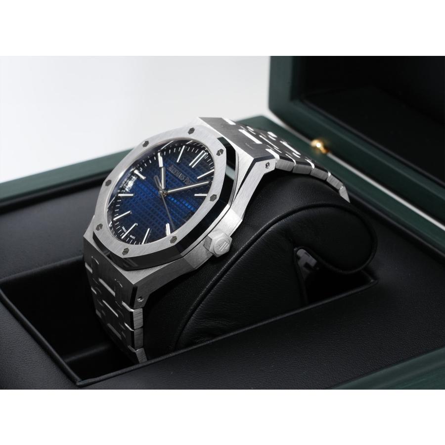 オーデマピゲ ロイヤルオーク Ref.15510BC.OO.1320BC.04 ホワイトゴールド スモークブルー文字盤 | ロイヤルオーク | 03