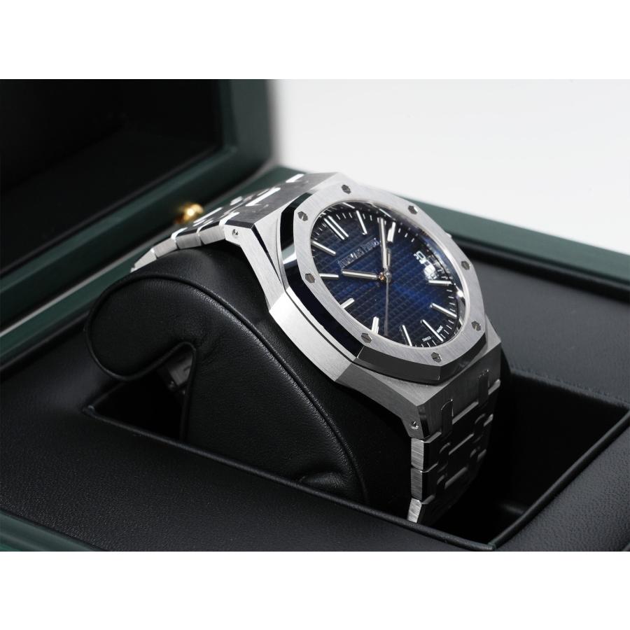 オーデマピゲ ロイヤルオーク Ref.15510BC.OO.1320BC.04 ホワイトゴールド スモークブルー文字盤 | ロイヤルオーク | 04