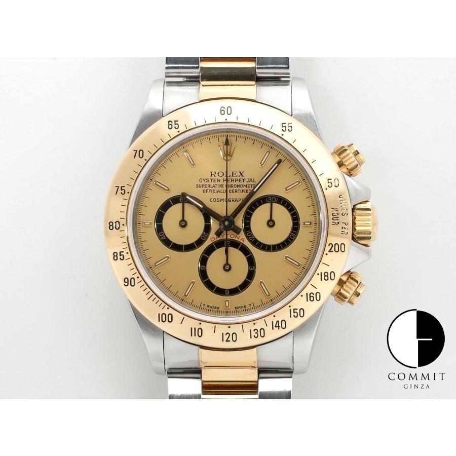 ロレックス デイトナ エルプリメロ Ref.16523 ステンレススチール/イエローゴールド シャンパン文字盤 | コスモグラフ デイトナ
