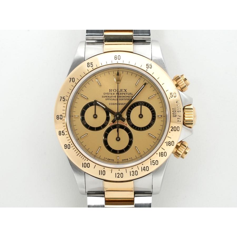 ロレックス デイトナ エルプリメロ Ref.16523 ステンレススチール/イエローゴールド シャンパン文字盤 | コスモグラフ デイトナ | 01