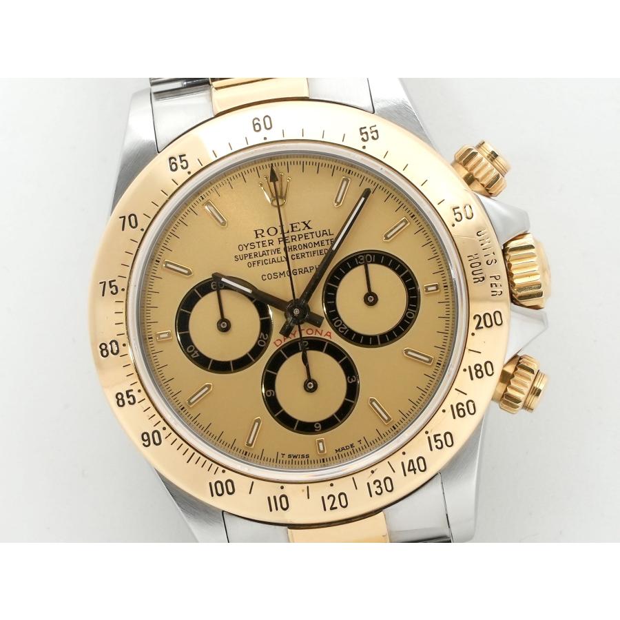 ロレックス デイトナ エルプリメロ Ref.16523 ステンレススチール/イエローゴールド シャンパン文字盤 | コスモグラフ デイトナ | 02