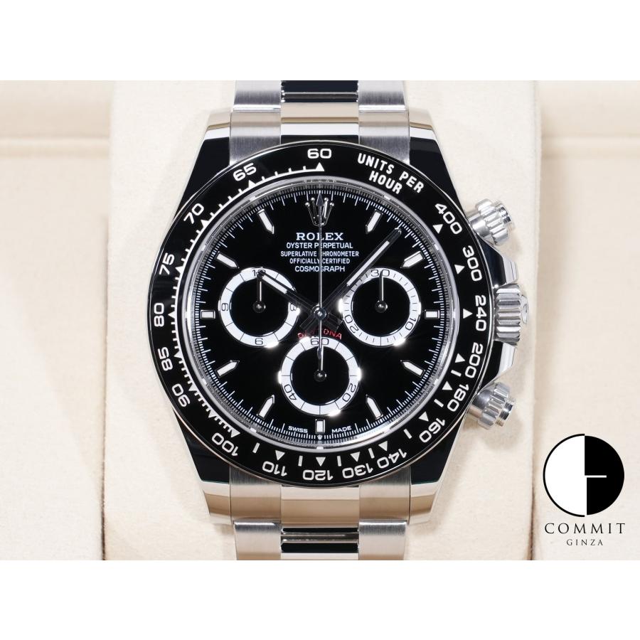 ロレックス デイトナ Ref.126500LN SS ブラック文字盤 | コスモグラフ デイトナ