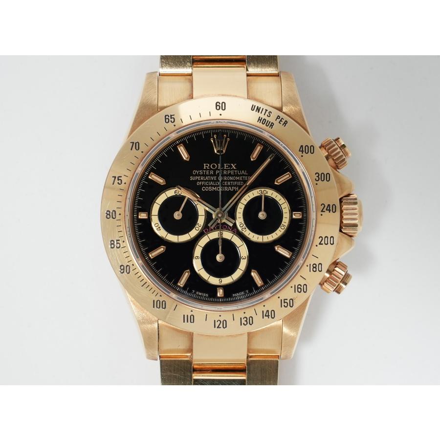 ロレックス デイトナ エルプリメロ Ref.16528 イエローゴールド ブラック文字盤 | コスモグラフ デイトナ | 01
