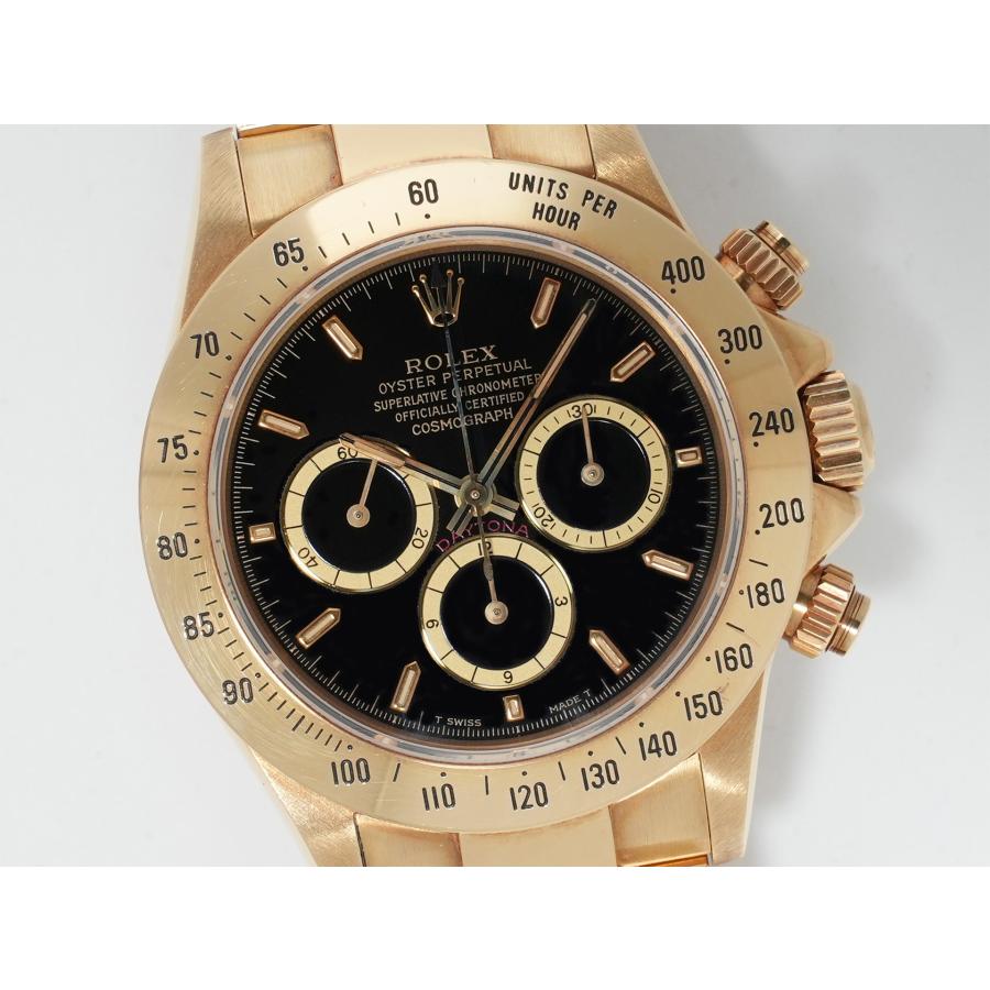 ロレックス デイトナ エルプリメロ Ref.16528 イエローゴールド ブラック文字盤 | コスモグラフ デイトナ | 02