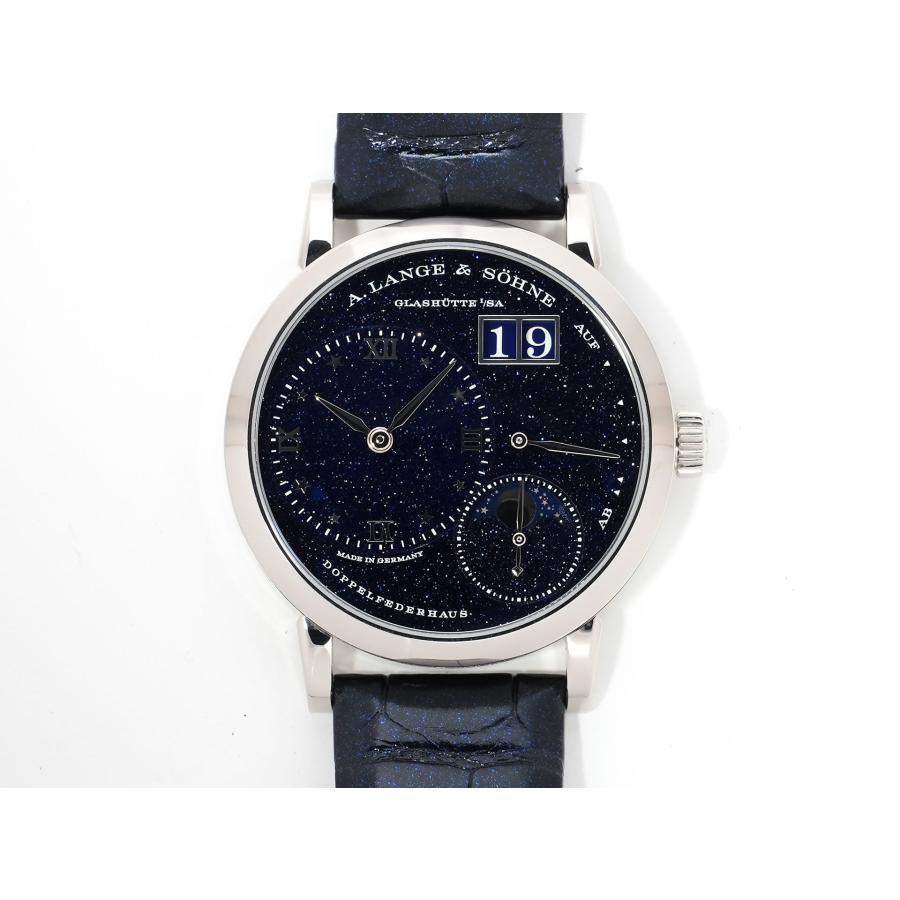 A.ランゲ＆ゾーネ リトル ランゲ1 ムーンフェイズ Ref.182.086 ホワイトゴールド ブルー文字盤 | A. LANGE & SOHNE | 01