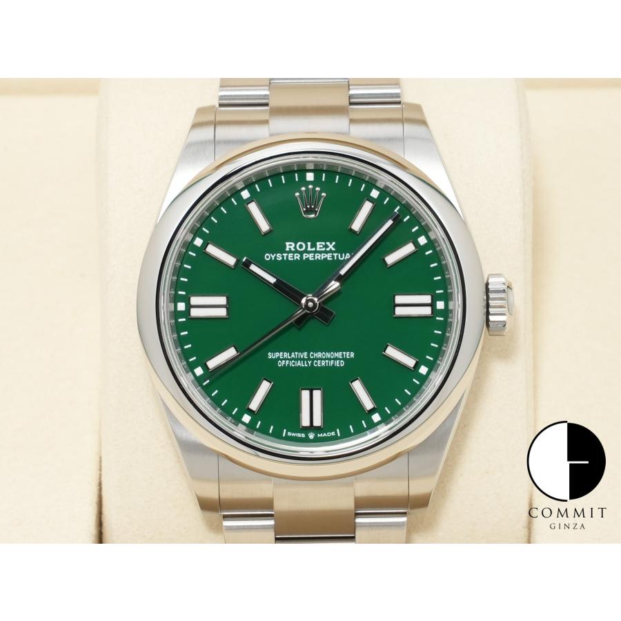 ロレックス オイスターパーペチュアル41 Ref.134300 ステンレススチール グリーン文字盤 | オイスター パーペチュアル