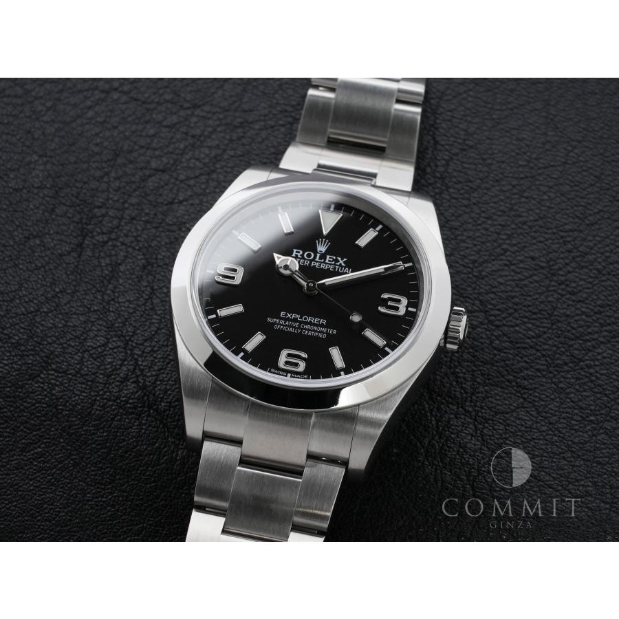 ロレックス エクスプローラーI Ref.214270 ステンレススチール ブラック文字盤 オイスターブレスレット | エクスプローラー（ROLEX） | 10